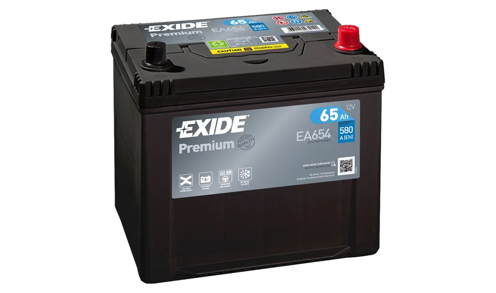 Batteri – EA654 – PREMIUM * – (Exide) v:318446