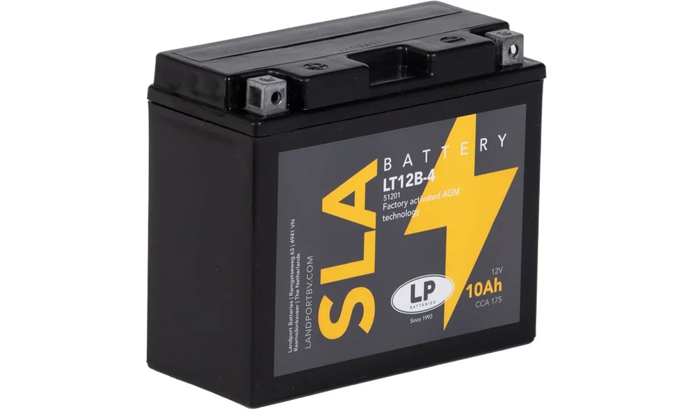 Batteri 12V-10Ah YT12B-4, SLA v:8901116