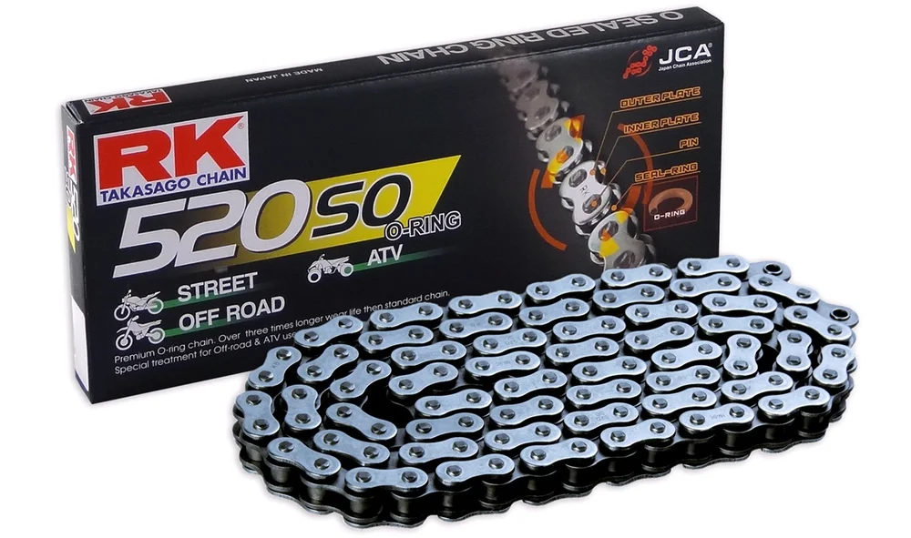 Kjede RK 520SO O-ring 120 ledd v:1695842