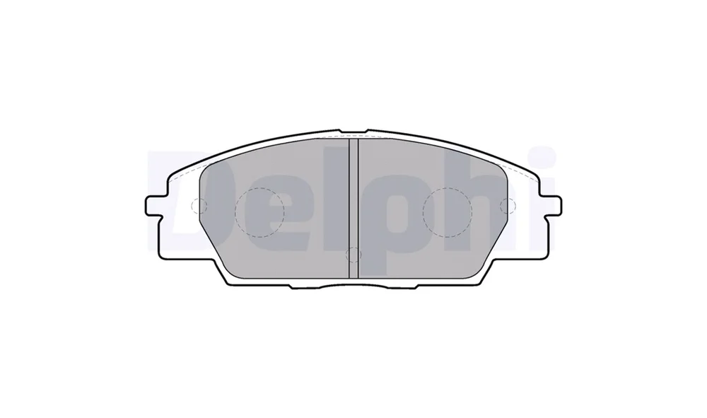 Bremsekloss Sett - LP1559 - (Delphi) v:9345393
