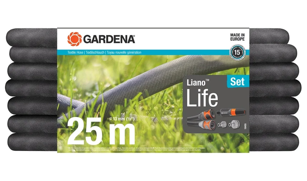 Tekstilslange 25 m 1\/2\(13 mm) Gardena v:4612999″ Tekstilslange 25 m 1\/2\(13 mm) Gardena v:4612999″