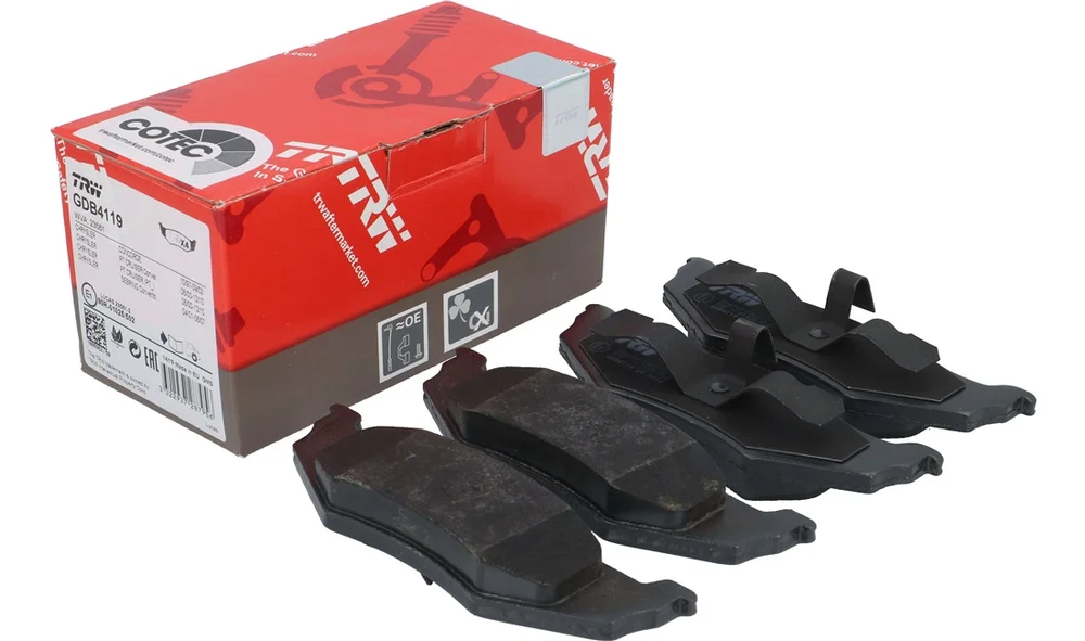 Bremsekloss Sett GDB4119 COTEC (TRW) v:8372601