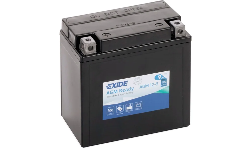 Exide batteri 12V-9Ah 1100S\/Evo\/Hy 07-13 v:8107728
