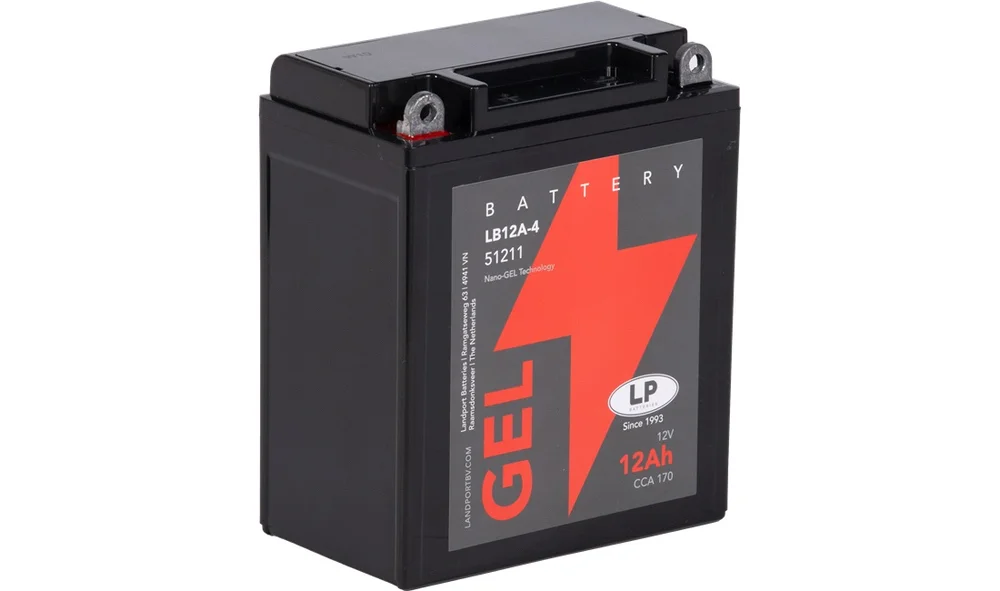Batteri 12V-12Ah GB12A-A, Gel v:2496020