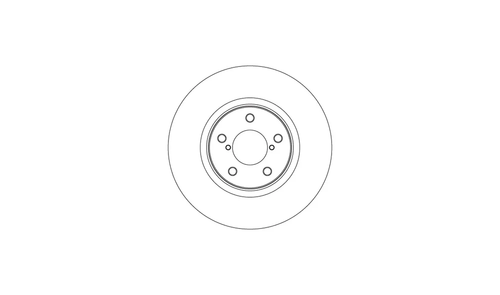 Bremseskive - DF4639 - (TRW) v:9706516