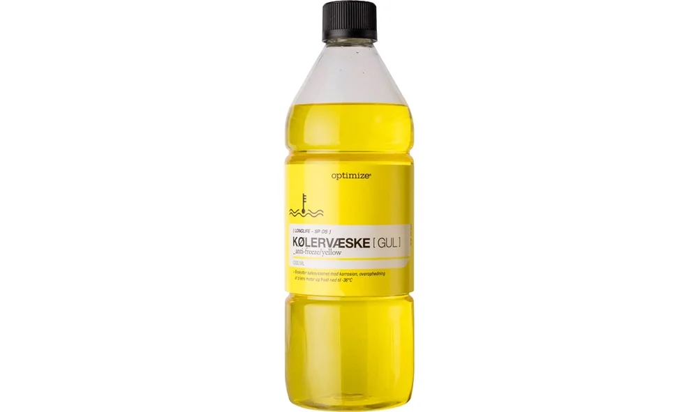 Kjølevæske, Gul, 1 liter v:837230