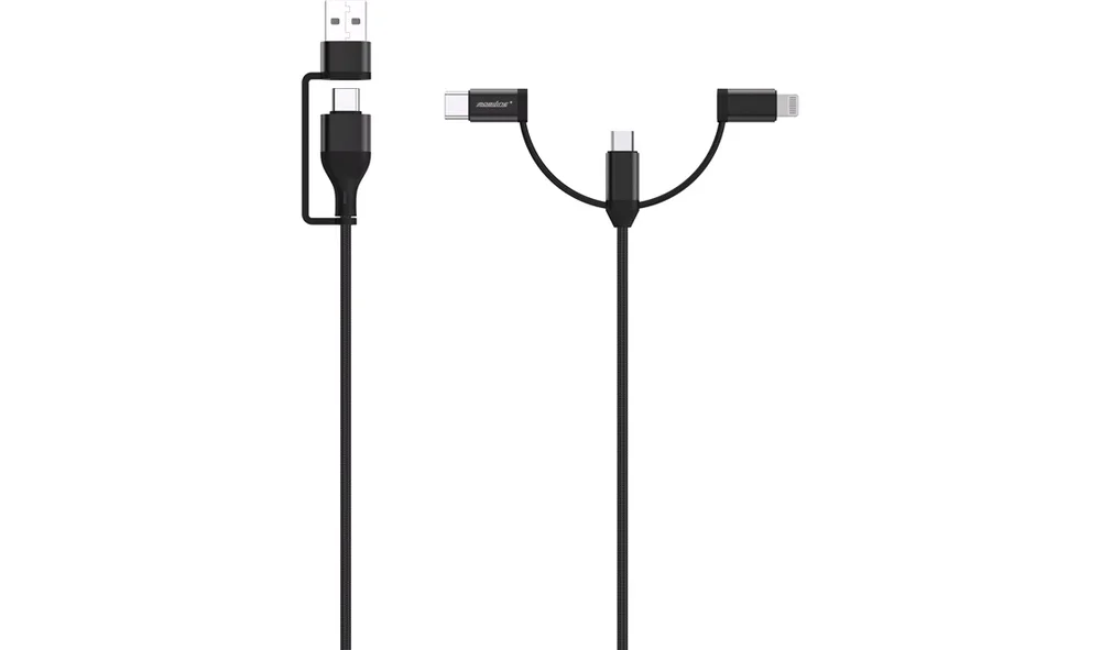 3-i-1 kabel C->Lightning\/USB-C\/Micro-USB v:6273991