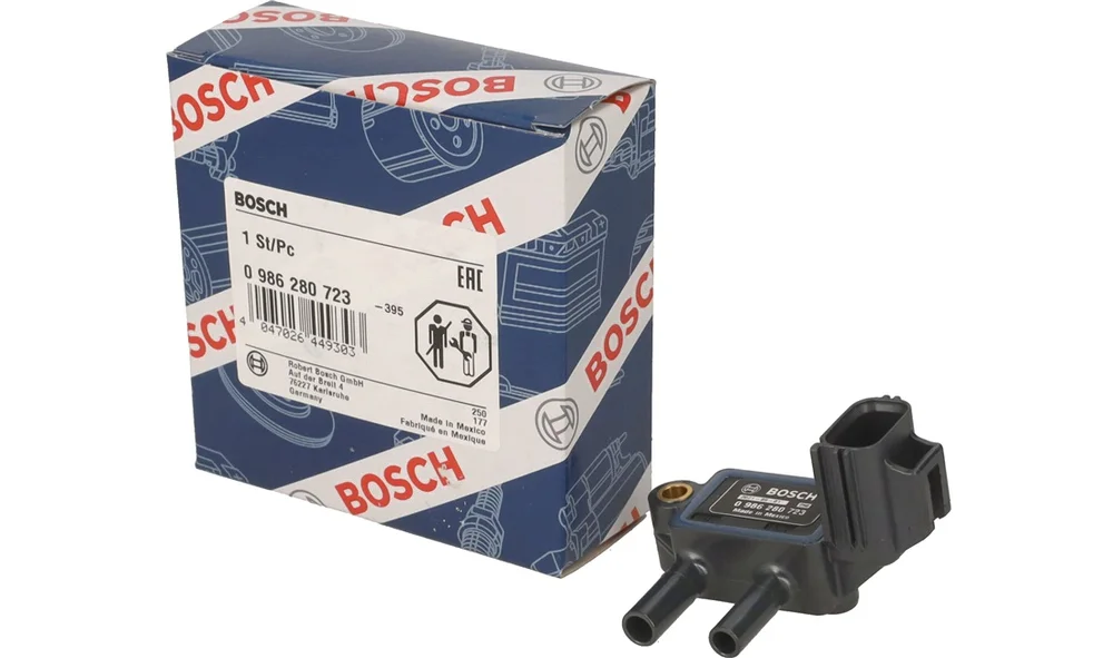 Sensor, Avgasstrykk 0 986 280 723 (BOSCH v:2633846 Sensor, Avgasstrykk 0 986 280 723 (BOSCH v:2633846
