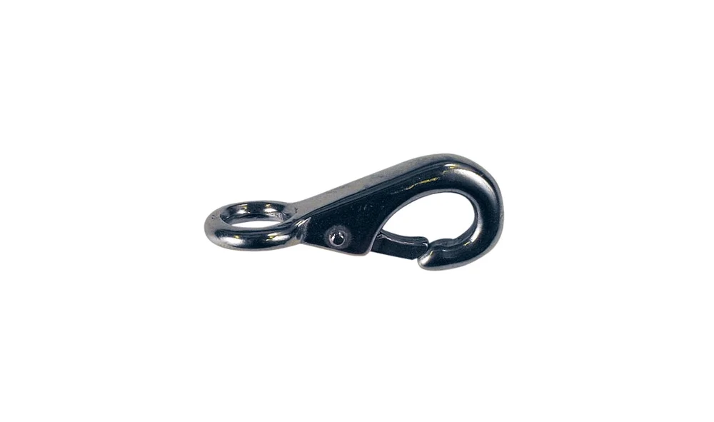 Karabinkrok med øye rf 82mm v:8572685 Karabinkrok med øye rf 82mm v:8572685