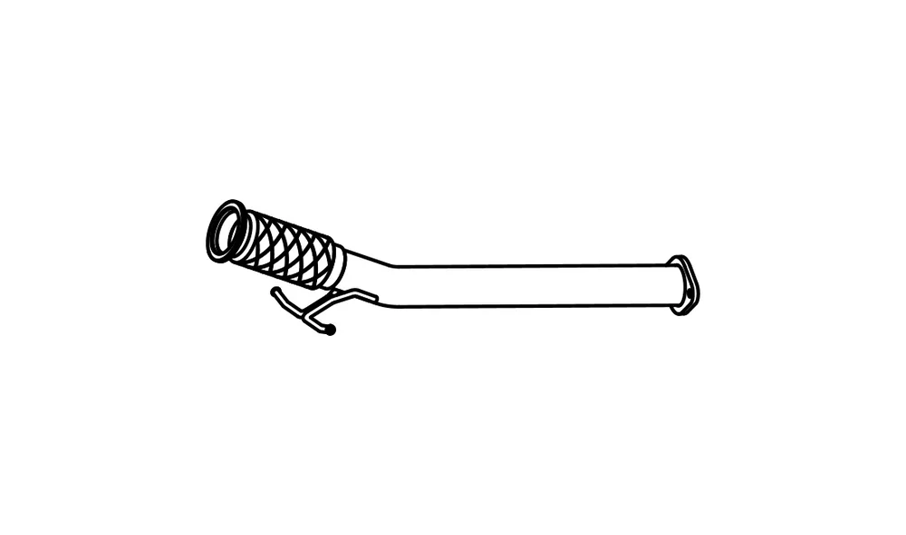 Eksosrør - P76080 - (Fenno) v:2189856