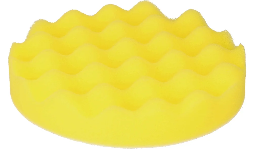 Polerrondel Gul vaflet medium 150 mm v:1282566 Polerrondel Gul vaflet medium 150 mm v:1282566