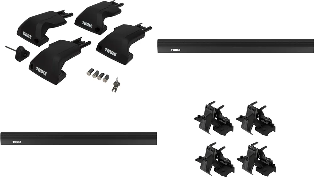 Tagbøjler, Thule WingBar Edge Sort v:2700941 Tagbøjler, Thule WingBar Edge Sort v:2700941