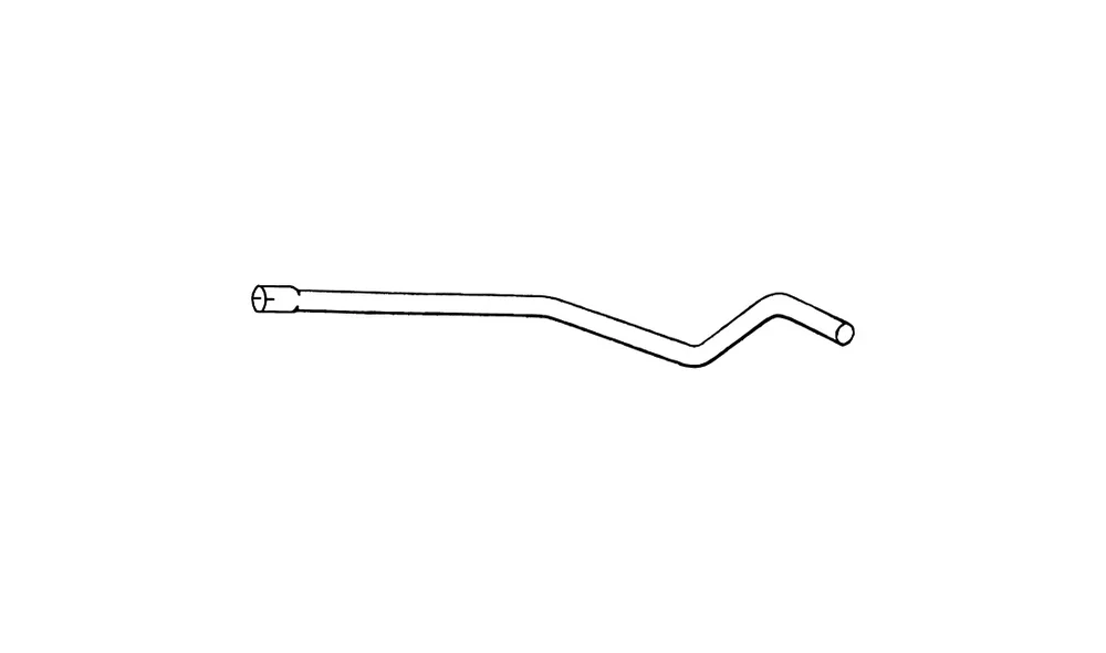 Eksosrør - P4345 - (Fenno) v:5047805
