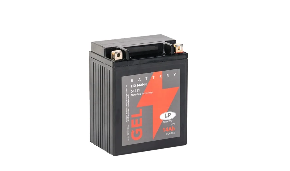 Batteri 12V-14Ah Gel, YBR125 05-07 v:6455291
