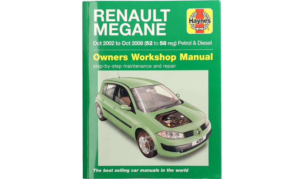 Rephåndbok Megane II 11\/02- v:7513930