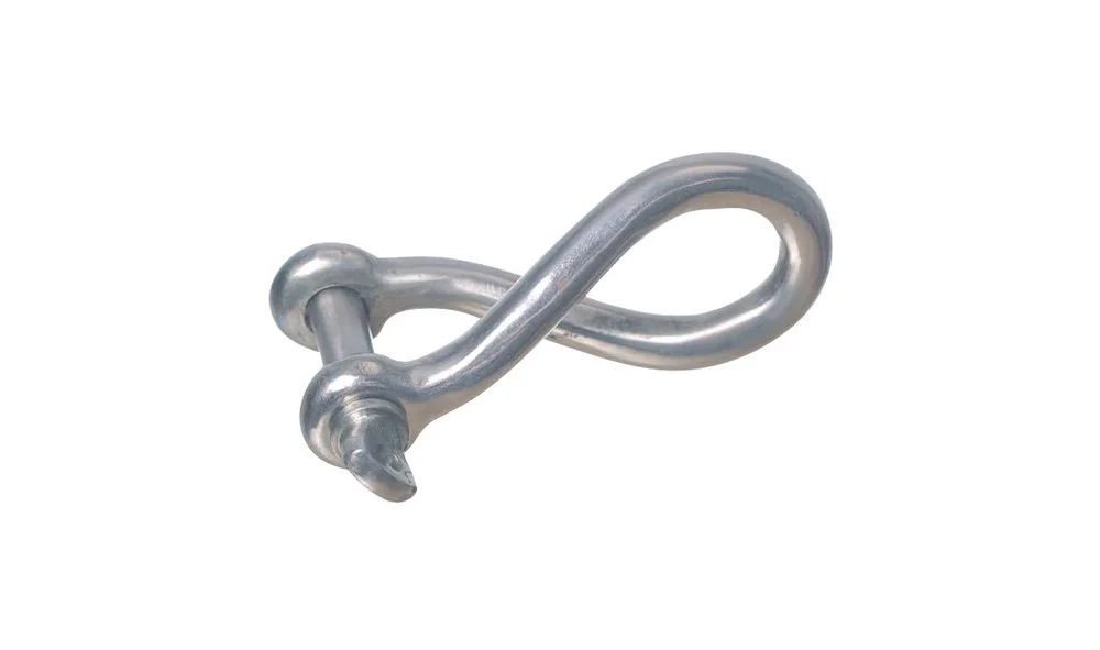 1852 Vridd sjakkel RF stål 6mm v:2640276 1852 Vridd sjakkel RF stål 6mm v:2640276