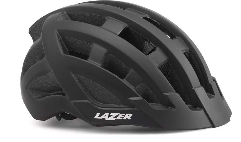 Lazer Compact DLX MatSvart unisize 54-61 v:5708721