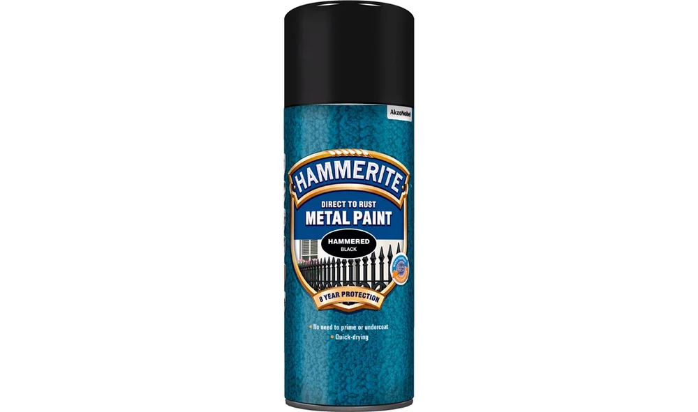 HAMMERITE Sort Ruglete Spray v:8291053