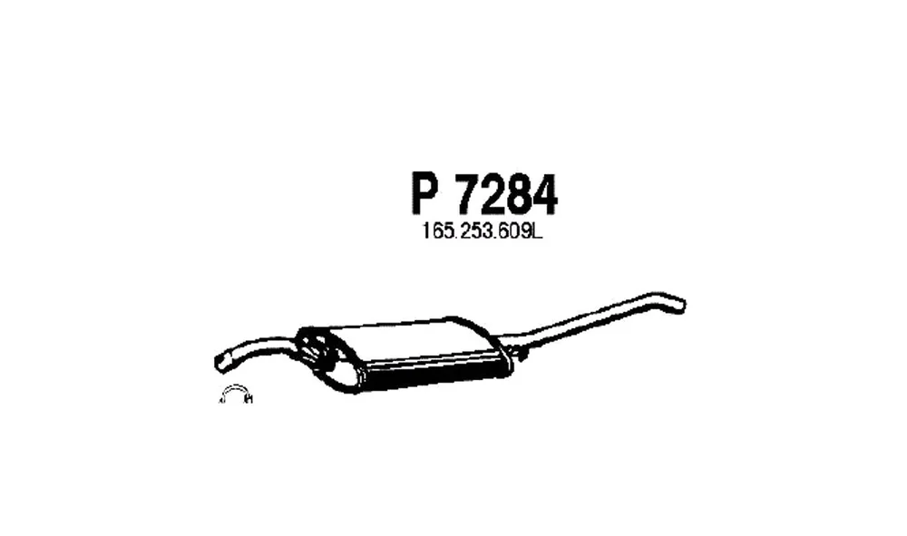 Bakre Lydpotte - P7284 - (Fenno) v:2486070