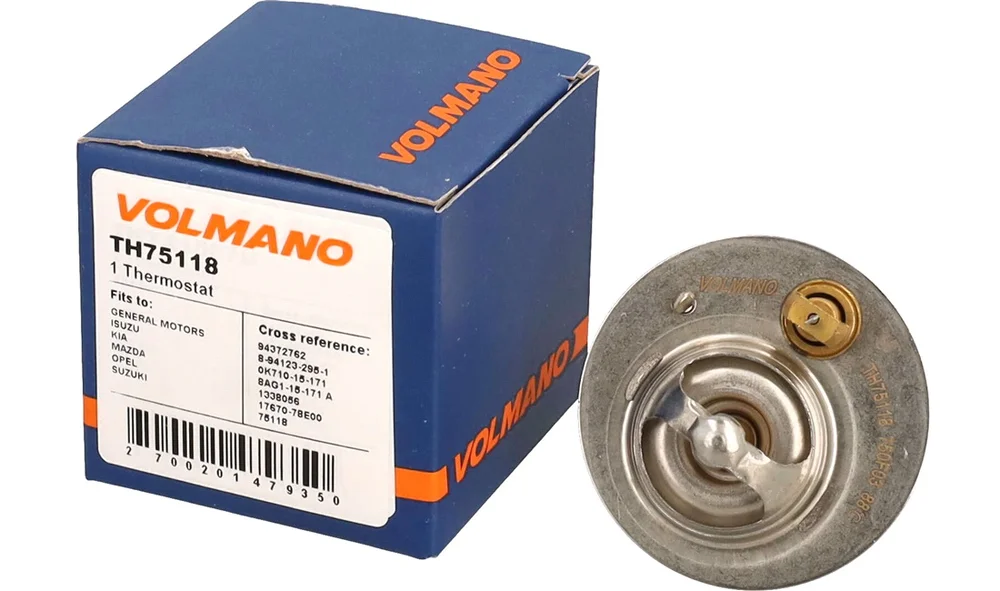 Termostat, Kjølemiddel 75118 (Volmano) v:4902331