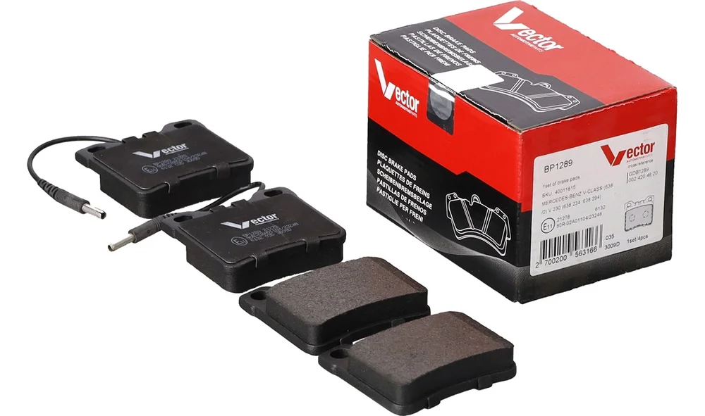 Bremsekloss Sett GDB1289 COTEC (Vector) v:1530605
