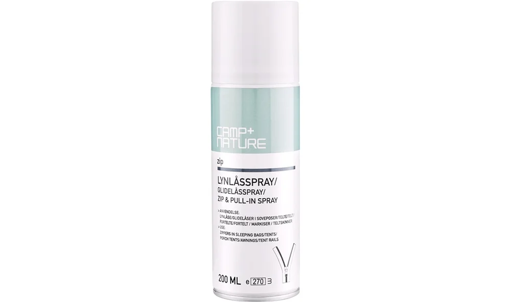 Glidelåsspray, Camp+nature Zip&Pull-In v:656563