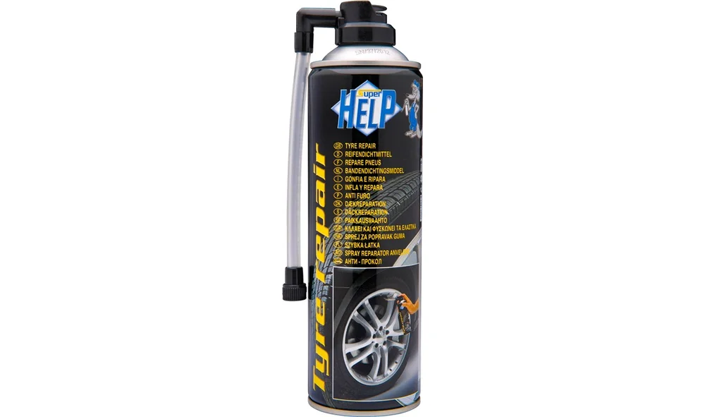 Punkteringsspray til dekk over 14\ v:4619532″