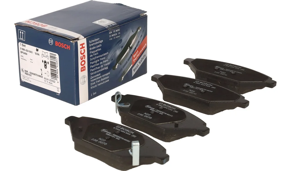 Bremsekloss Sett 0 986 424 843 (BOSCH) v:3687655