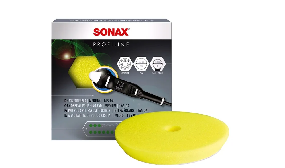 SONAX Poleringspute Gul Ø155 Medium v:2207015