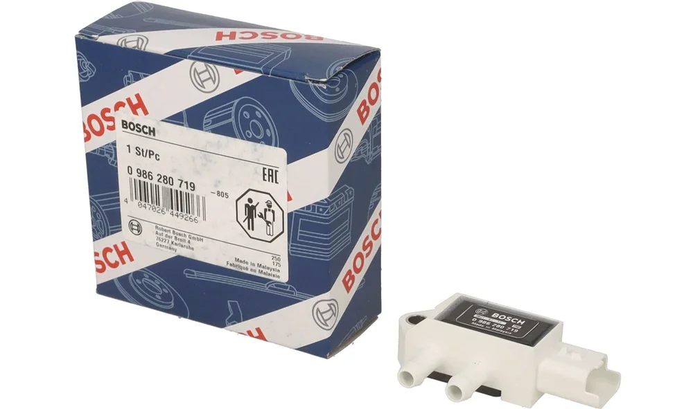 Sensor, Avgasstrykk 0 986 280 719 (BOSCH v:1760639 Sensor, Avgasstrykk 0 986 280 719 (BOSCH v:1760639