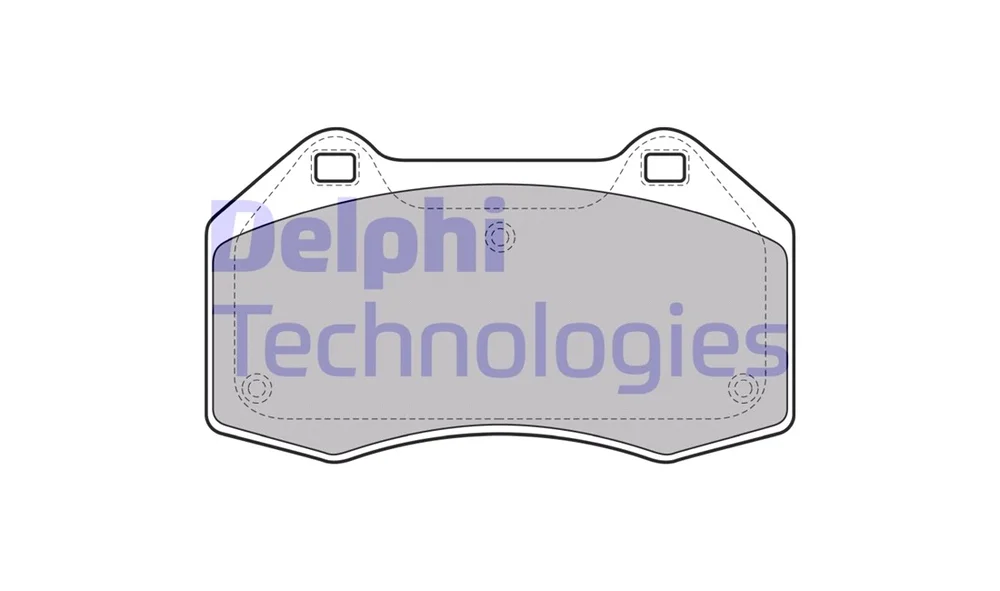 Bremsekloss Sett – LP1940 – (Delphi) v:2886924
