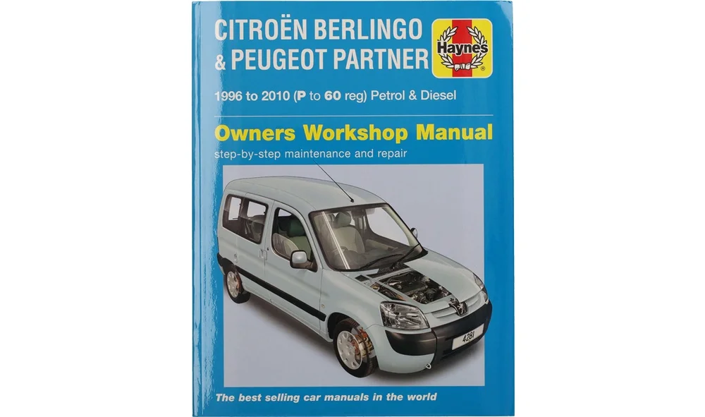 Rephåndbok, Berlingo 1,4-2,0HDi 7\/96-> v:7999188