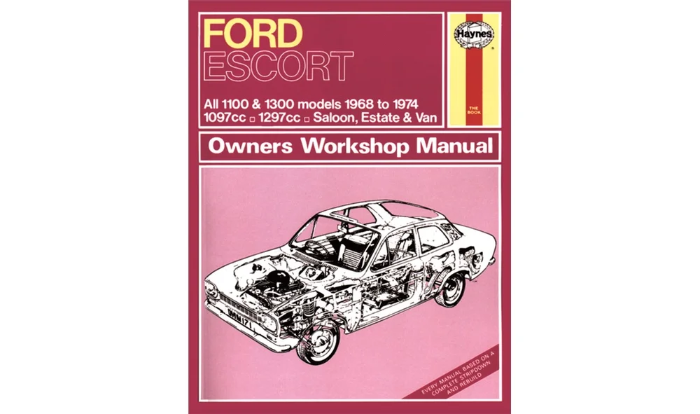 Rephåndbok Escort Mk I 6\/68-8\/74 v:9077734