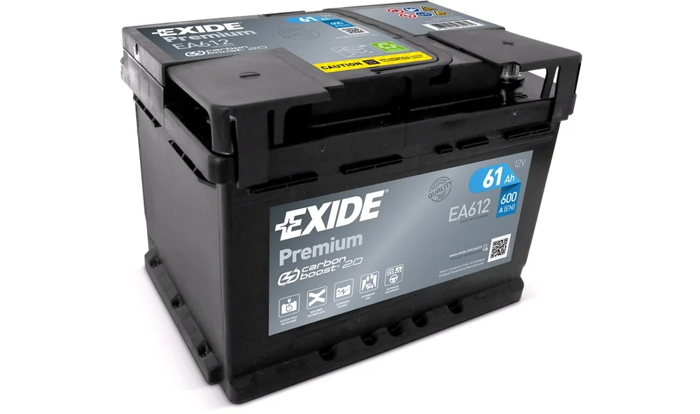 Batteri – EA612 – PREMIUM * – (Exide) v:8753465