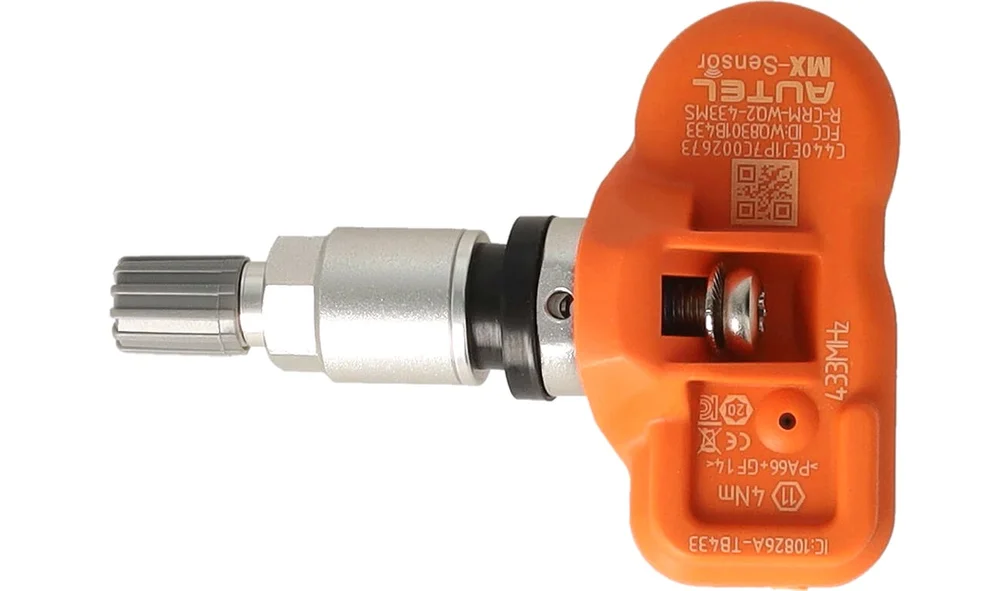 TPMS Ventil MX-Sensor Clamp-in Sølv v:3808382