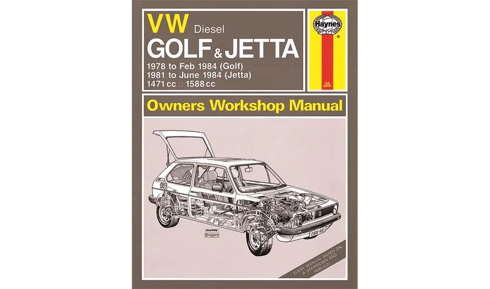 Rephåndbok Golf I Diesel 8\/76-7\/83 v:6262677