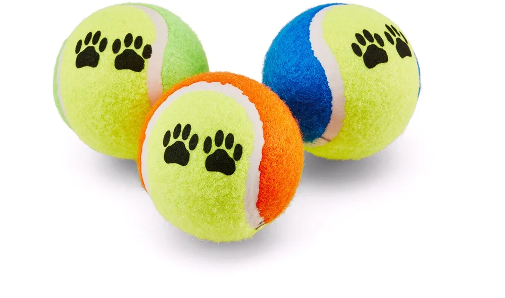 Tennisball til hund 3-pakk v:4110690 Tennisball til hund 3-pakk v:4110690