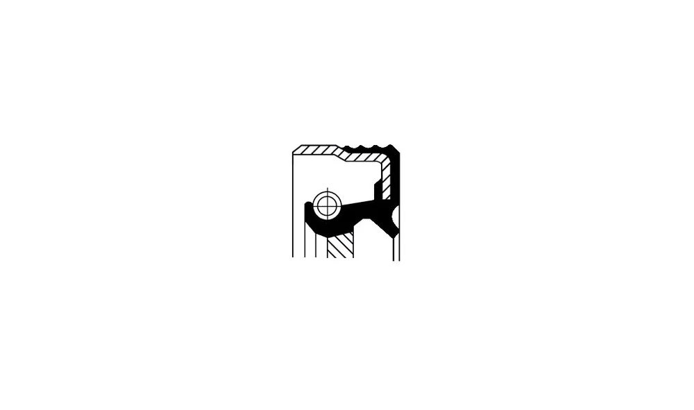 Akseltetningsring, Differensial 12014824 v:7806268 Akseltetningsring, Differensial 12014824 v:7806268