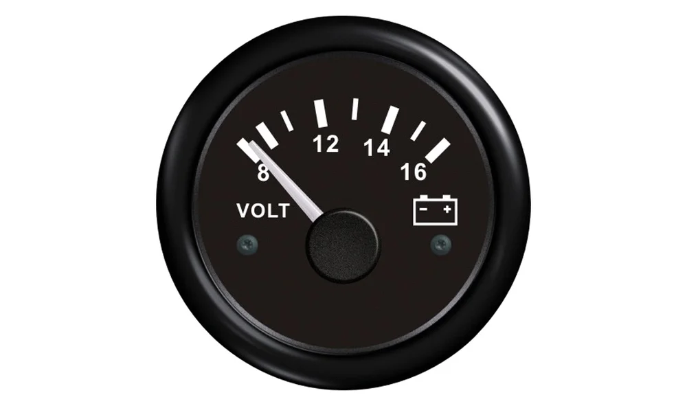 Voltmeter sort 12v v:8291206