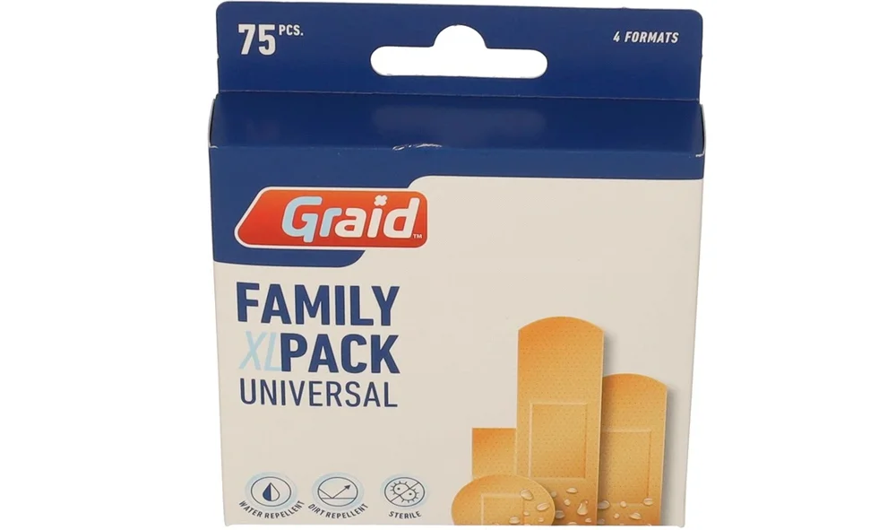 Plaster Family Pack XL – 75 stk v:2764389