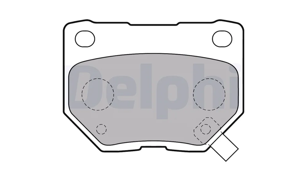 Bremsekloss Sett – LP1780 – (Delphi) v:5165649 Bremsekloss Sett – LP1780 – (Delphi) v:5165649
