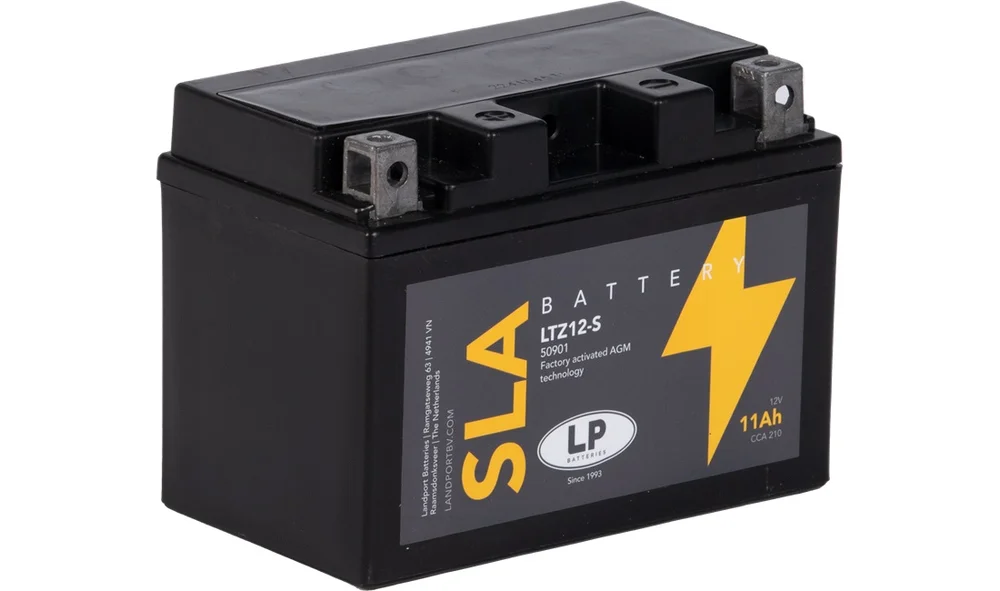 Batteri 12V-11AMP, YTZ12S, vedlfritt v:9187193