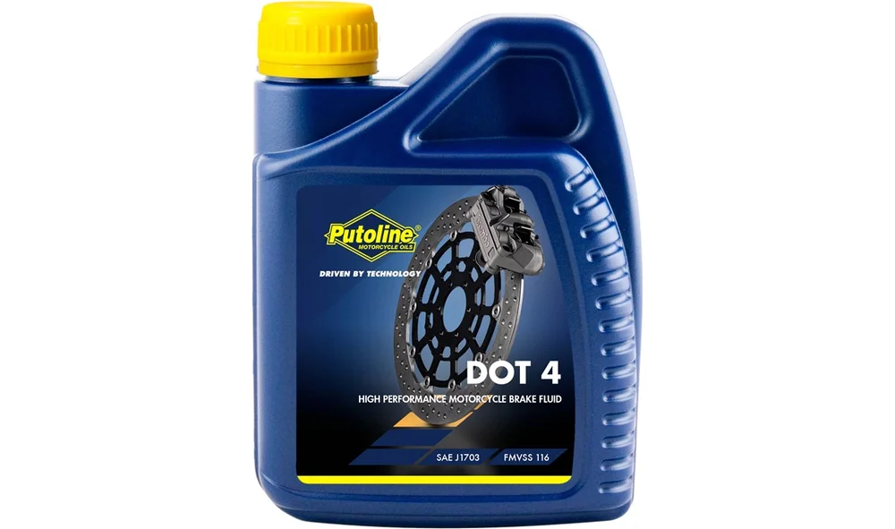 Putoline bremsevæske DOT4 500ml v:3792285