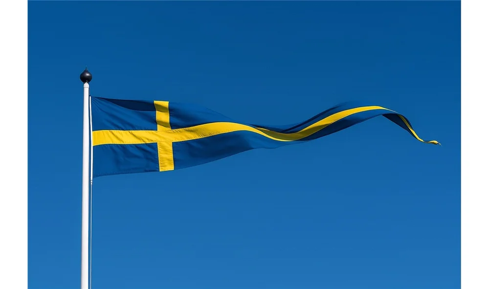 Korsvimpel Sverige, 200×50 cm v:4381303 Korsvimpel Sverige, 200×50 cm v:4381303