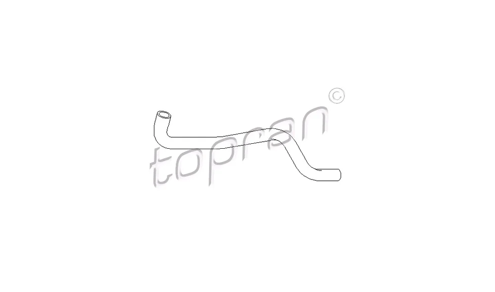 Slange, varmeveksler-radiator 108 310 (T v:7229740