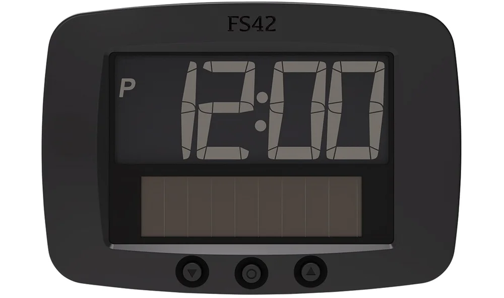 Elektronisk P-skive Park Solar Digital v:3006043