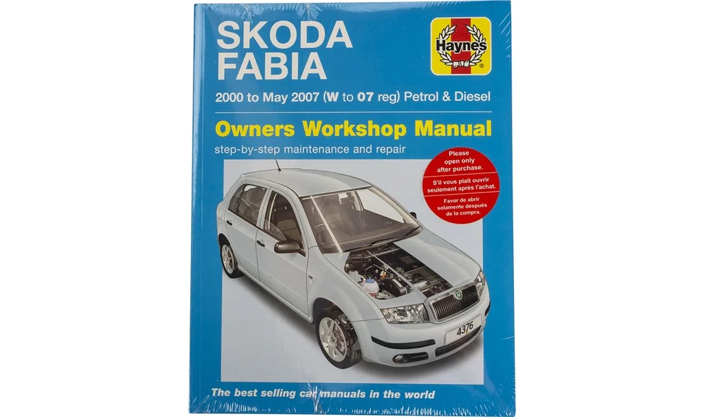 Rephåndbok Fabia 8\/00-12\/06 v:4325279