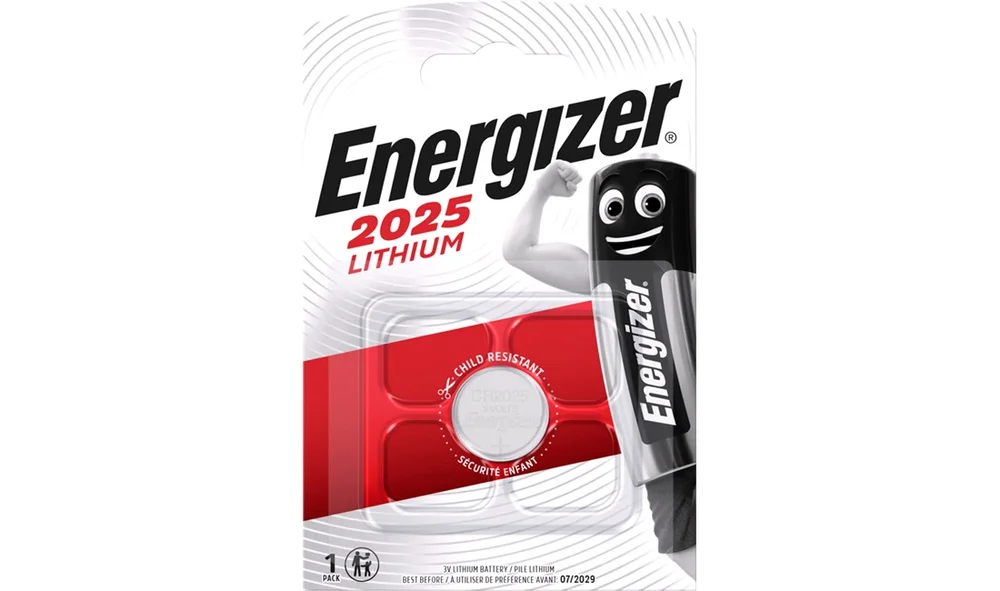 Batteri CR2025 1-pakk Energizer v:685432
