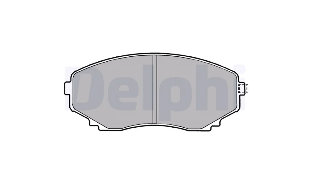 Bremsekloss Sett – LP1095 – (Delphi) v:2679048