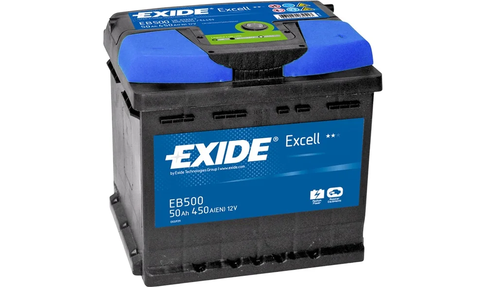 Batteri - EB500 - EXCELL ** - (Exide) v:916417